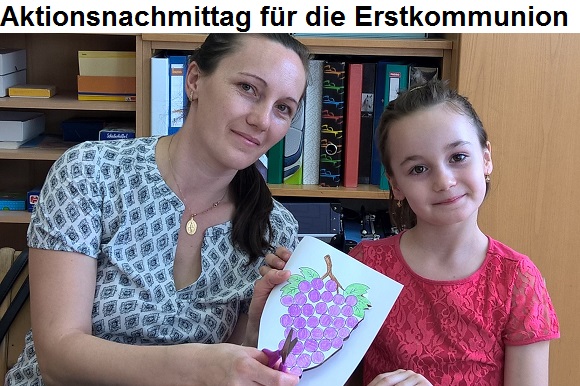 Aktionsnachmittag für die Erstkommunion kl