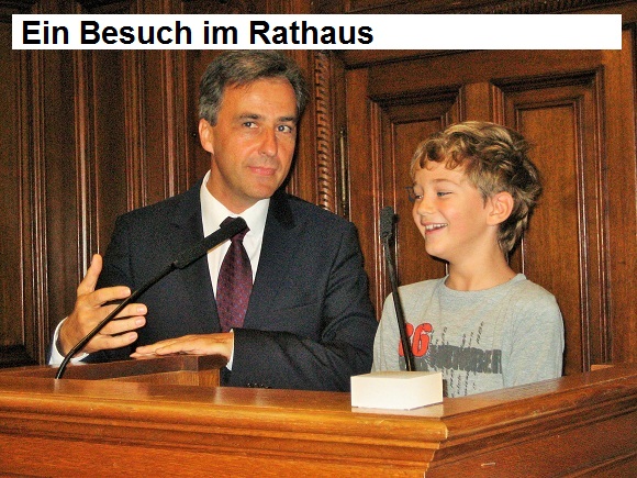 Besuch im Rathaus